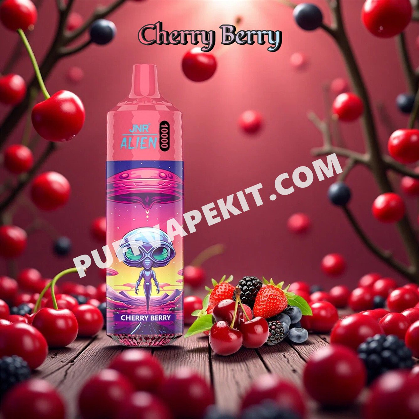 cherry berry 10k jnr alien 10000 puff pvbfrja10000