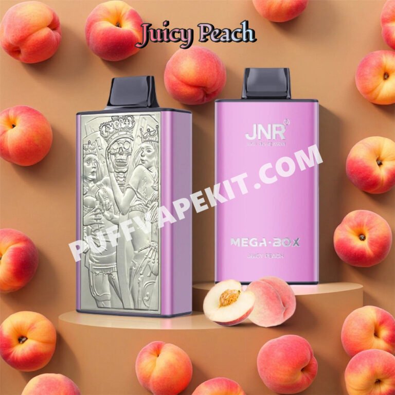 juicy peach 25k jnr mega box 25000 puff pvbfrjmb25000
