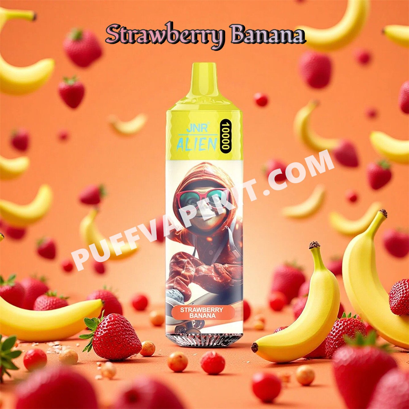 strawberry banana 10k jnr alien 10000 puff pvbfrja10000