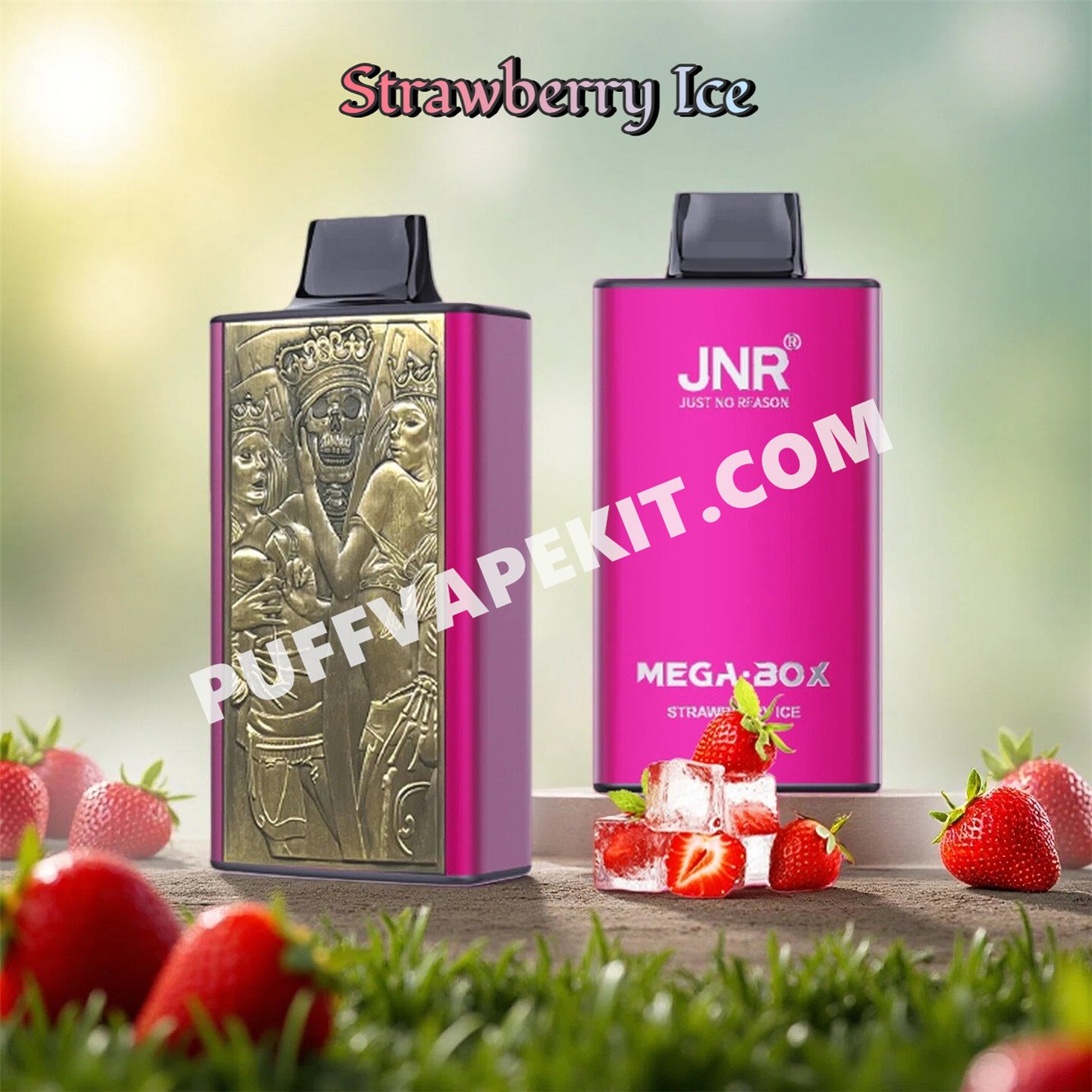 strawberry ice 25k jnr mega box 25000 puff pvbfrjmb25000