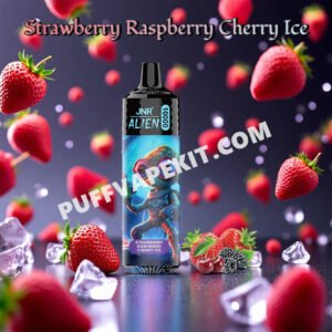strawberry raspberry cherry ice 10k jnr alien 10000 puff pvbfrja10000