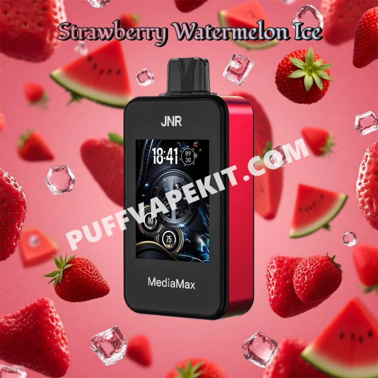 strawberry watermelon ice jnr media max 40000 pvbfrjmm40000
