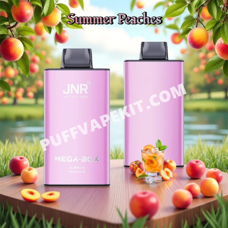 summer peaches 25k jnr mega box 25000 puff pvbfrjmb25000