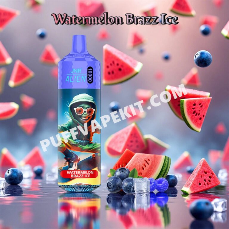 watermelon brazz ice 10k jnr alien 10000 puff pvbfrja10000