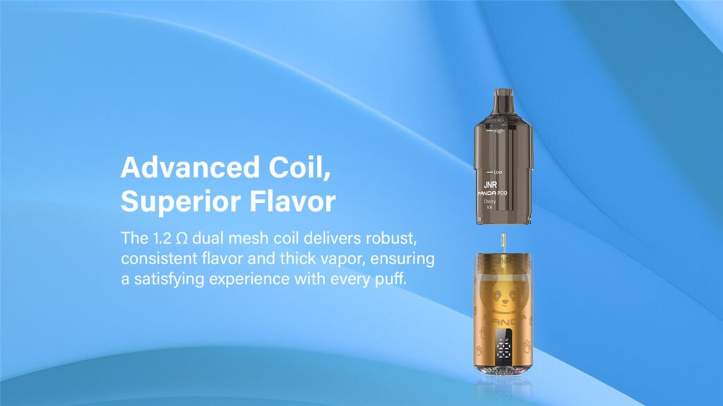 jnr panda 25500 puffs dual mesh coil pvbjp25500