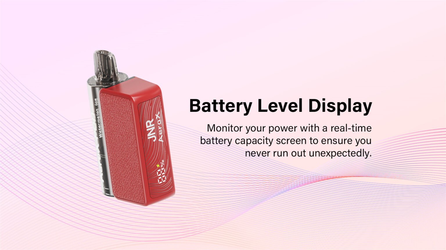 jnr aero x 32000 visible e liquid for clear monitoring pvbfrjax32000