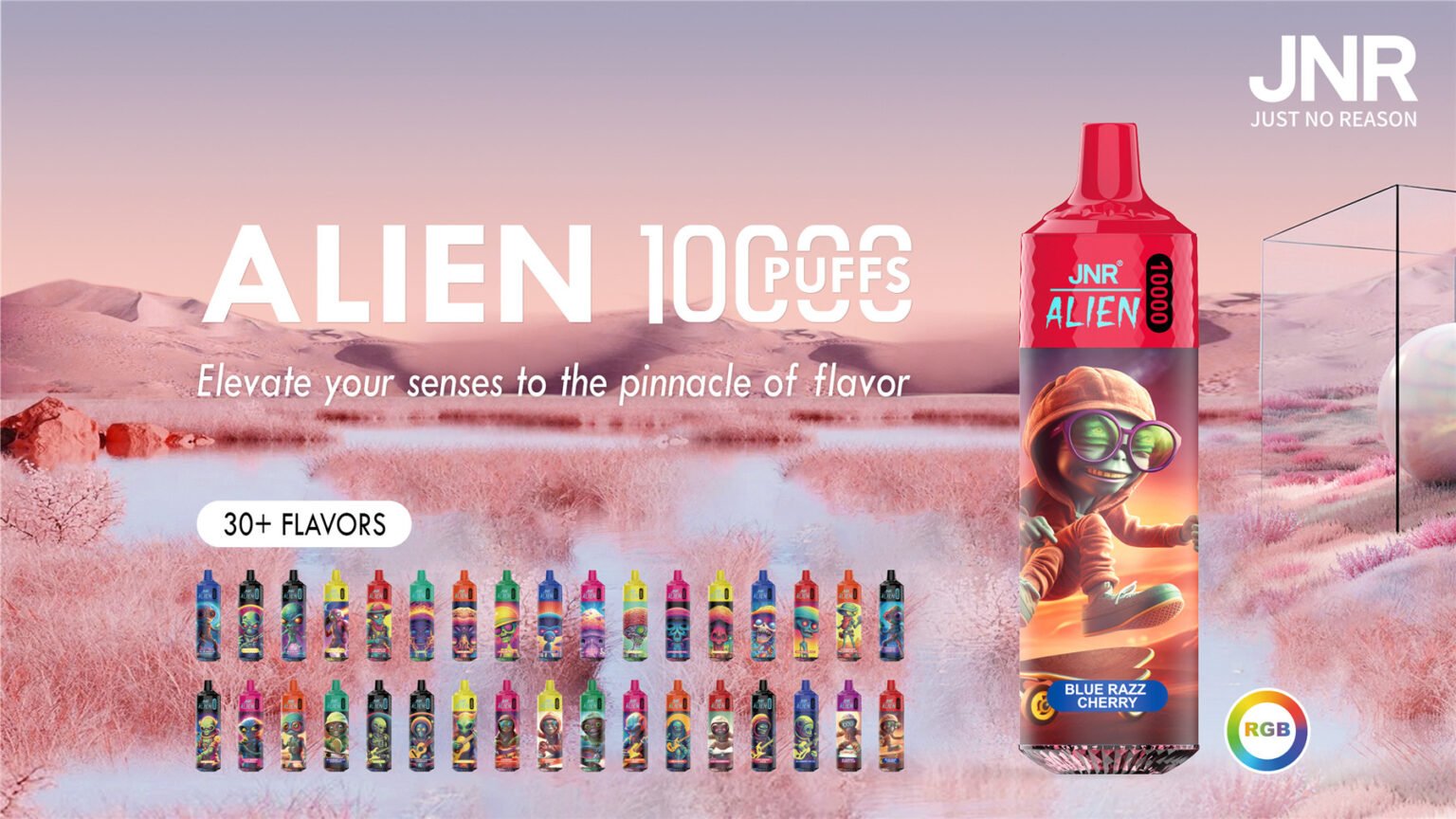 jnr alien 10k impressive flavors pvbfrja10000