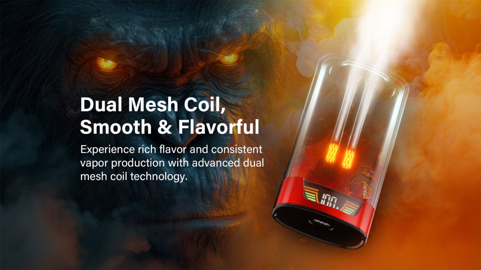 jnr rage gorilla 55000 dual mesh coil pvbfrjrg55000