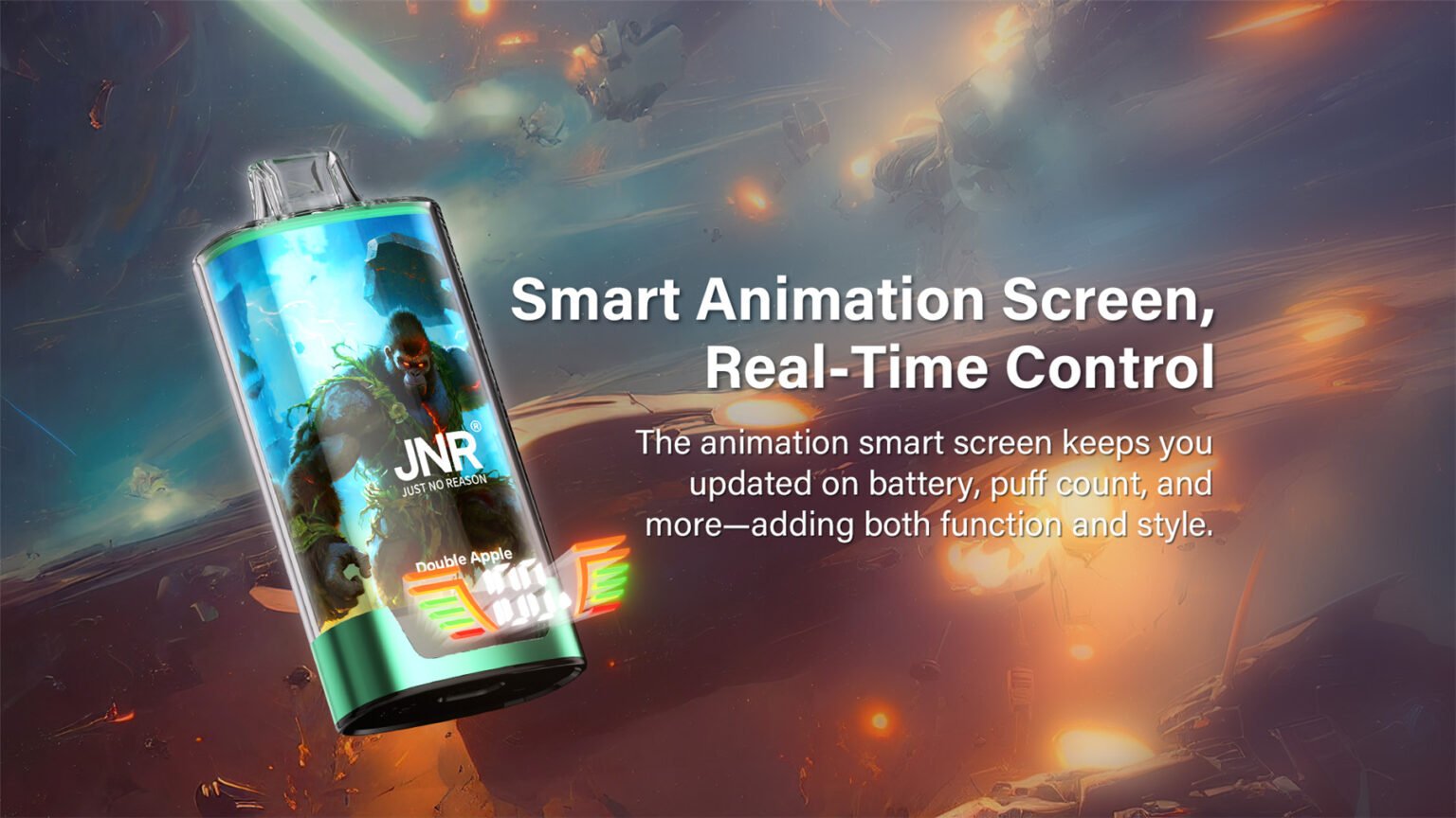 jnr rage gorilla 55000 smart display for easy control pvbfrjrg55000