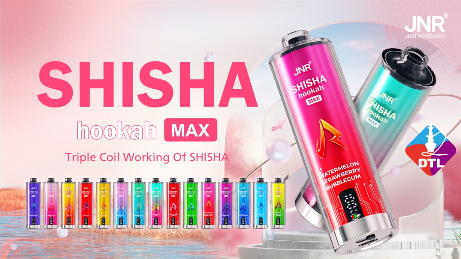 jnr shisha max 22000 triple mesh coil pvbfrjsm22000