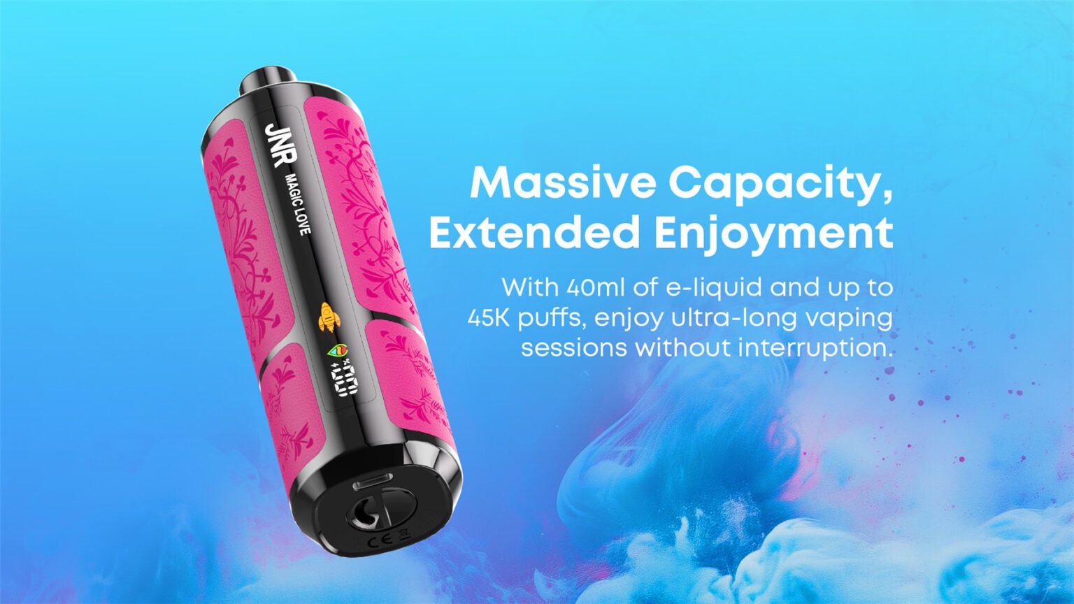 jnr shisha ultra 45k extended enjoyment pvbfrjsu45000