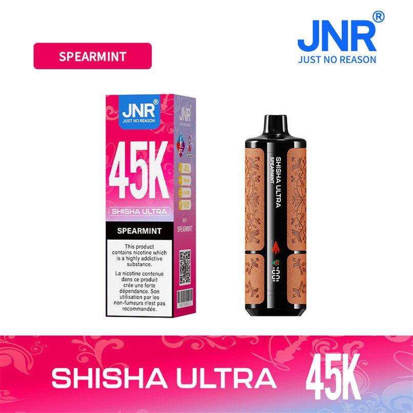 jnr shisha ultra 45k spearmint pvbfrjsu45000