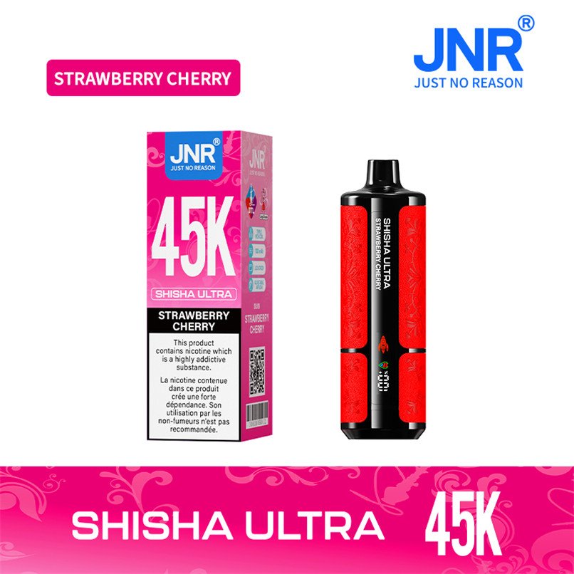 jnr shisha ultra 45k strawberry cherry pvbfrjsu45000