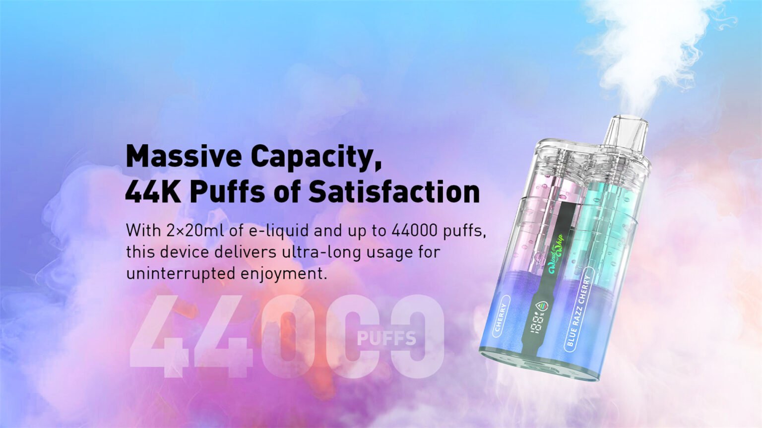 jnr windwhip 44000 vivid with every puff pvbfrjww44000