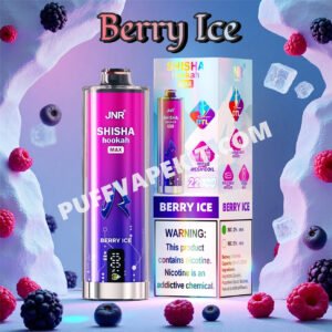 berry ice jnr shisha max 22000 pvbfrjsm22000