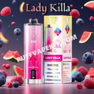 lady killa jnr shisha max 22000 pvbfrjsm22000