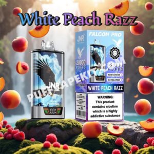 white peach razz jnr falcon pro 28000 pvbfrjfp28000